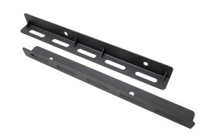 Jeep Wrangler Unlimited Tub Rail Tie Downs - Fishbone Offroad - Powdercoat Steel - Black - `18-`27 Jeep Wrangler Unlimited Tub Rail Tie Downs - Fishbone Offroad - Powdercoat Steel - Black - `18-`27
